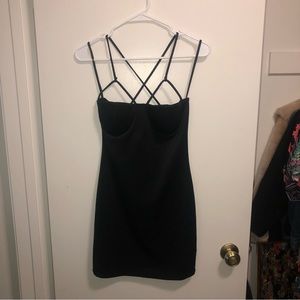 Forever 21 Black Mini Dress